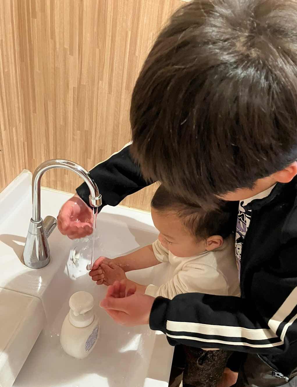 異年齢児との関わり👶