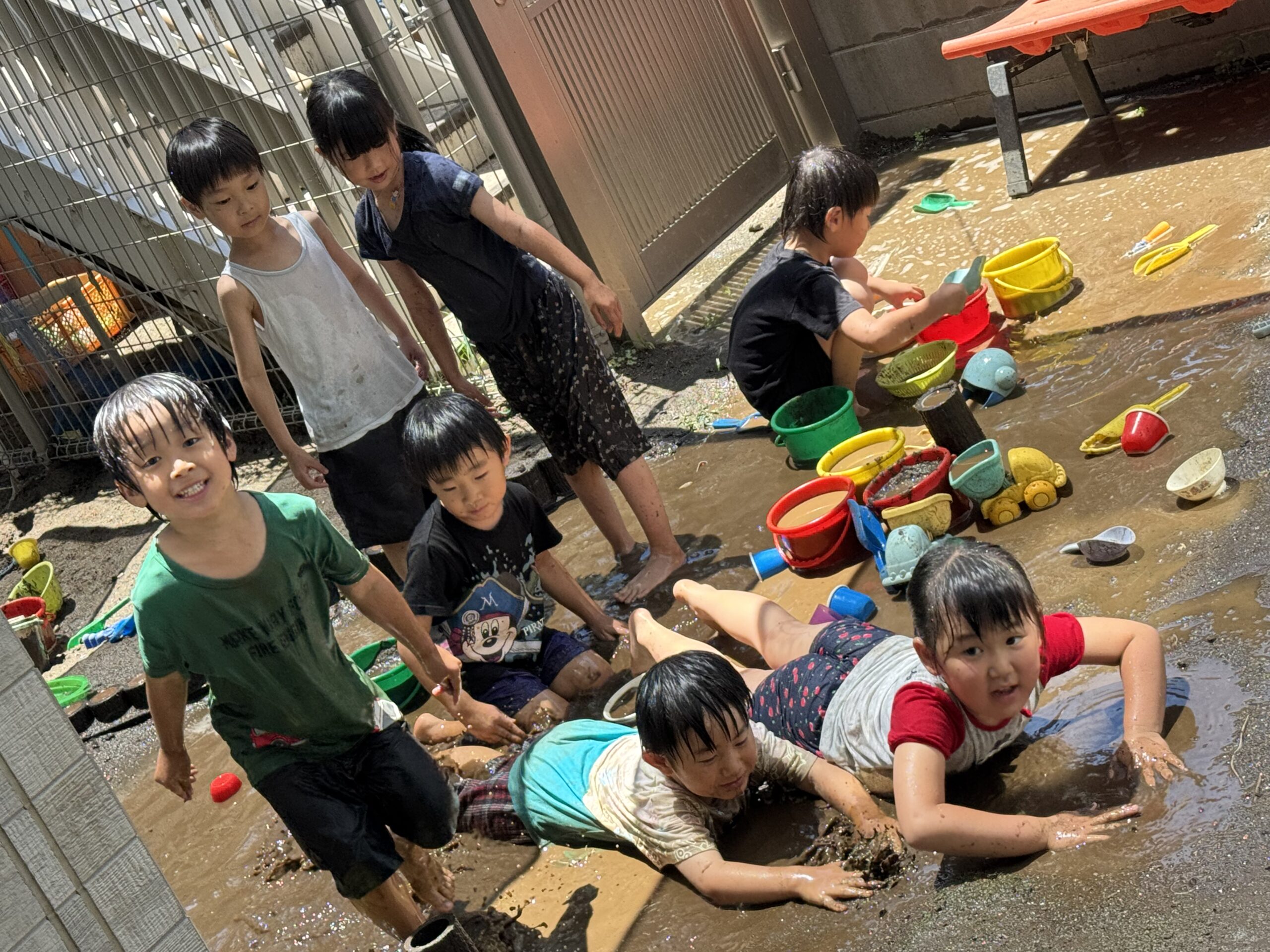 泥遊び